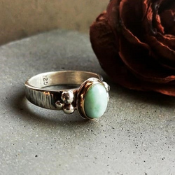 Larimar Ring