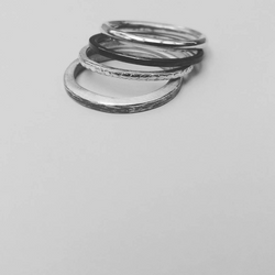 Silver Stacking Ring